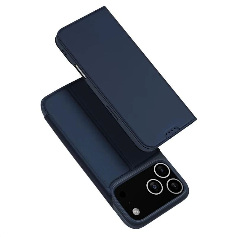 Ümbris kaanega Dux Ducis Skin Pro iPhone 17 Pro Max (tumesinine)
