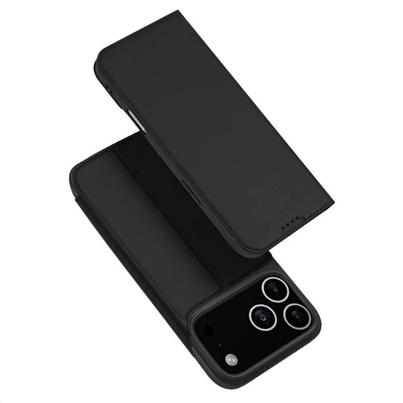 Ümbris kaanega Dux Ducis Skin Pro Apple iPhone 17 Pro Max (must)