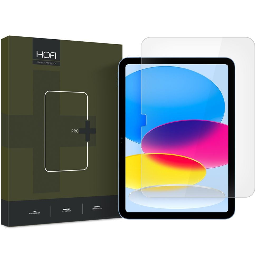 Kaitseklaas Hofi Glass Pro+ Apple iPad 10.9 2022 / iPad 11 2025 (läbipaistev)