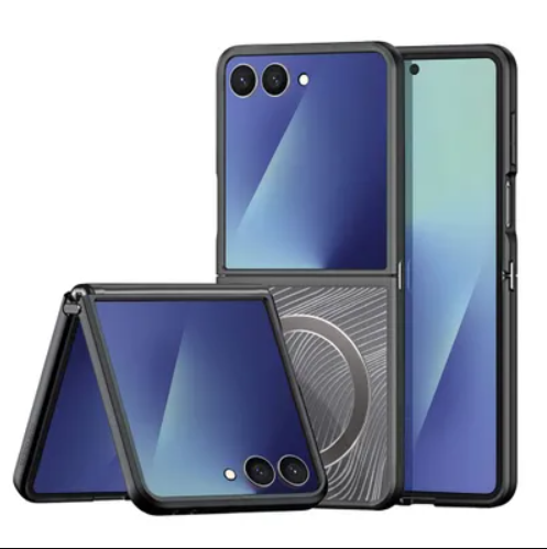 Ümbris Dux Ducis Aimo Mag Samsung Galaxy Z Flip 7 (läbipaistev / must)