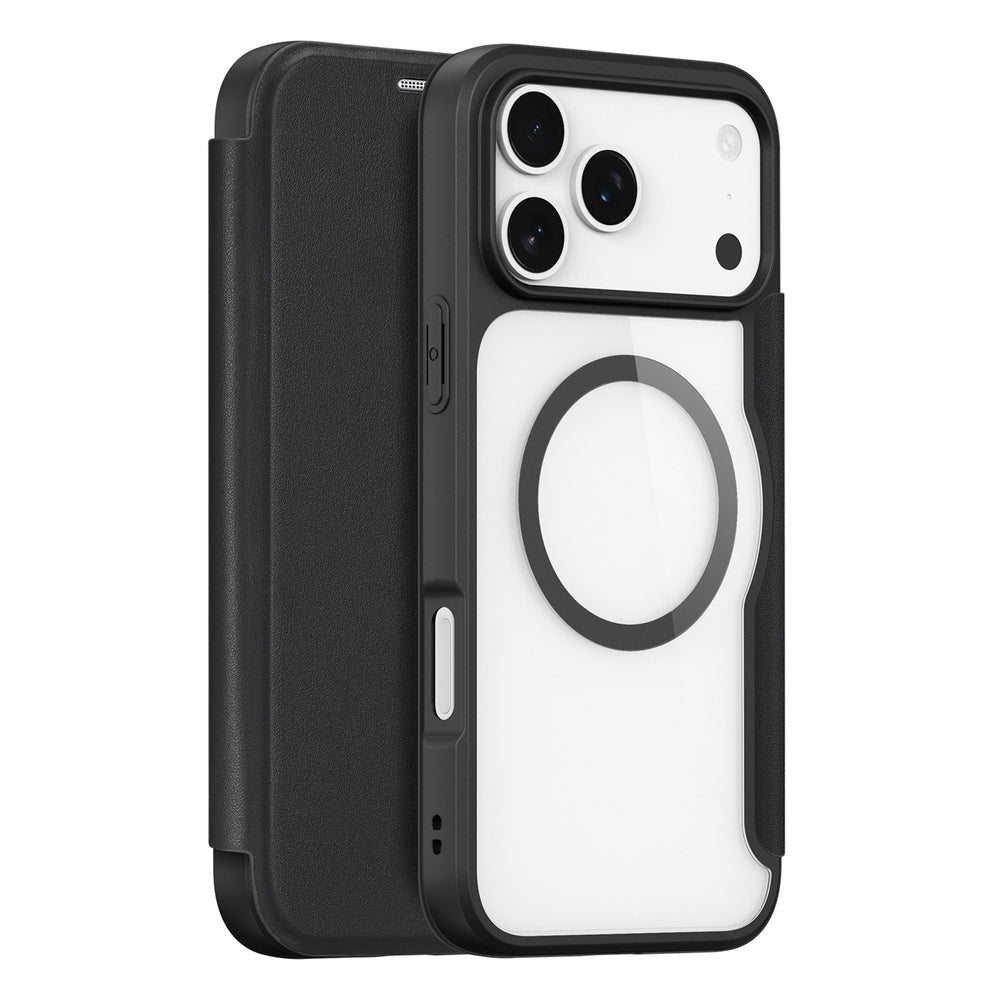 Ümbris kaanega Dux Ducis Skin X Pro iPhone 17 Pro (must)