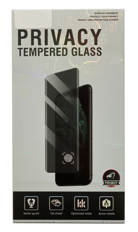 Kaitseklaas Full Glue Privacy Apple iPhone iPhone 17 / 16 Pro / 17 Pro (must)