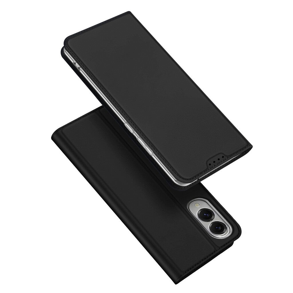 Ümbris kaanega Dux Ducis Skin X Pro Samsung S25 Edge (must)