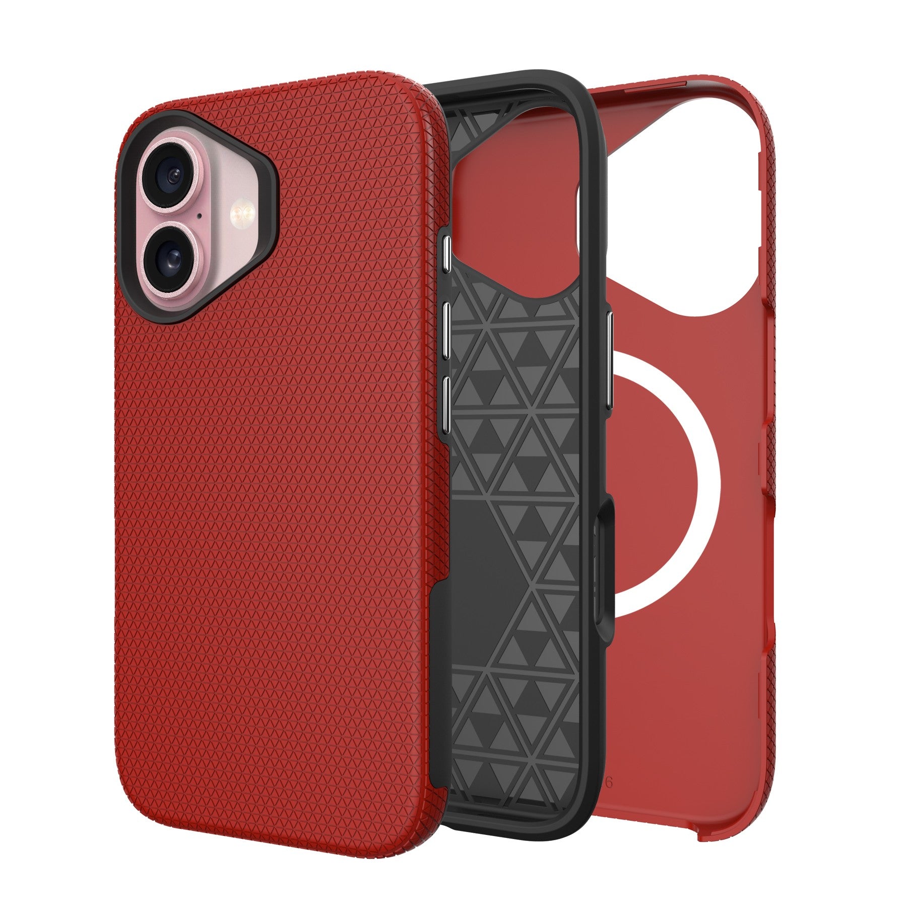 Ümbris Perfectionists Triangle Mag Case iPhone 11 (punane)