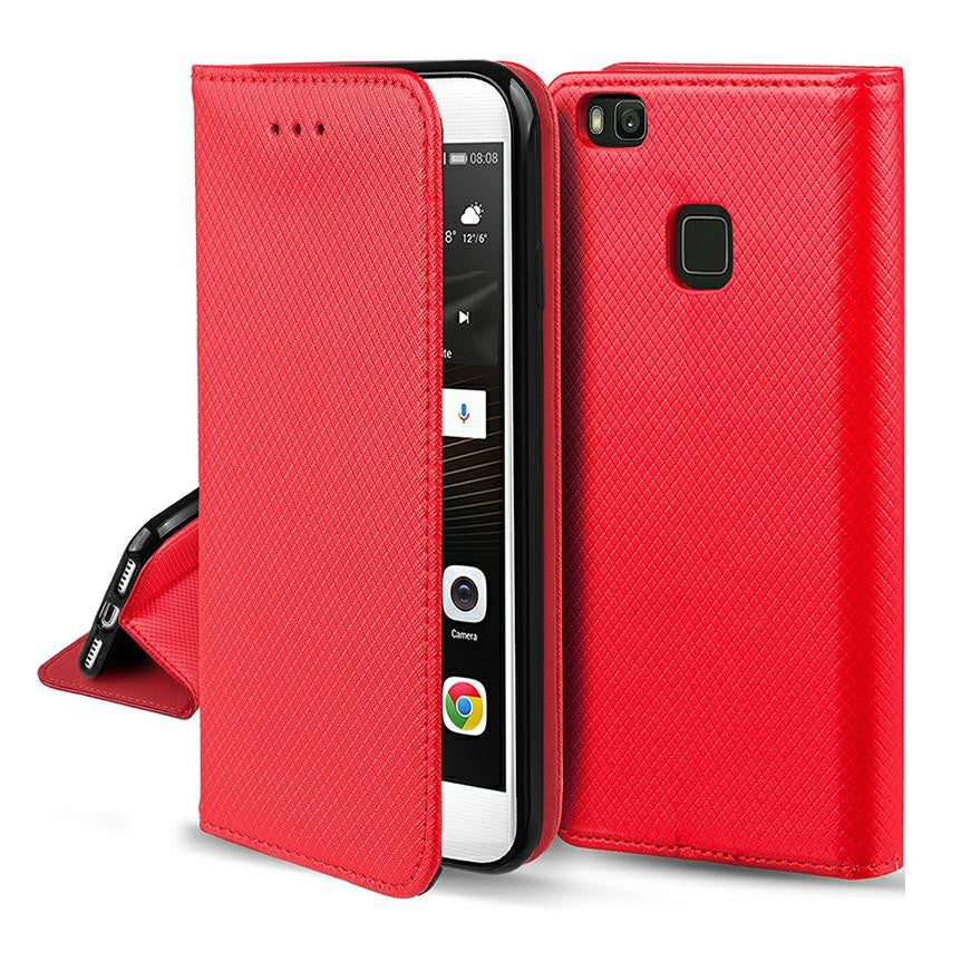 Ümbris kaanega "Smart Magnet" Samsung A175 A17 4G / A176 A17 5G (punane)