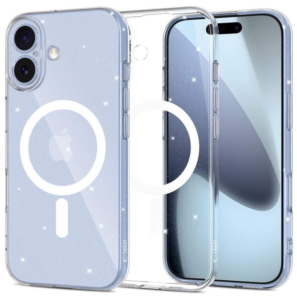 Ümbris Tech-Protect FlexAir Hybrid MagSafe iPhone 17 (läbipaistev / läikiv)