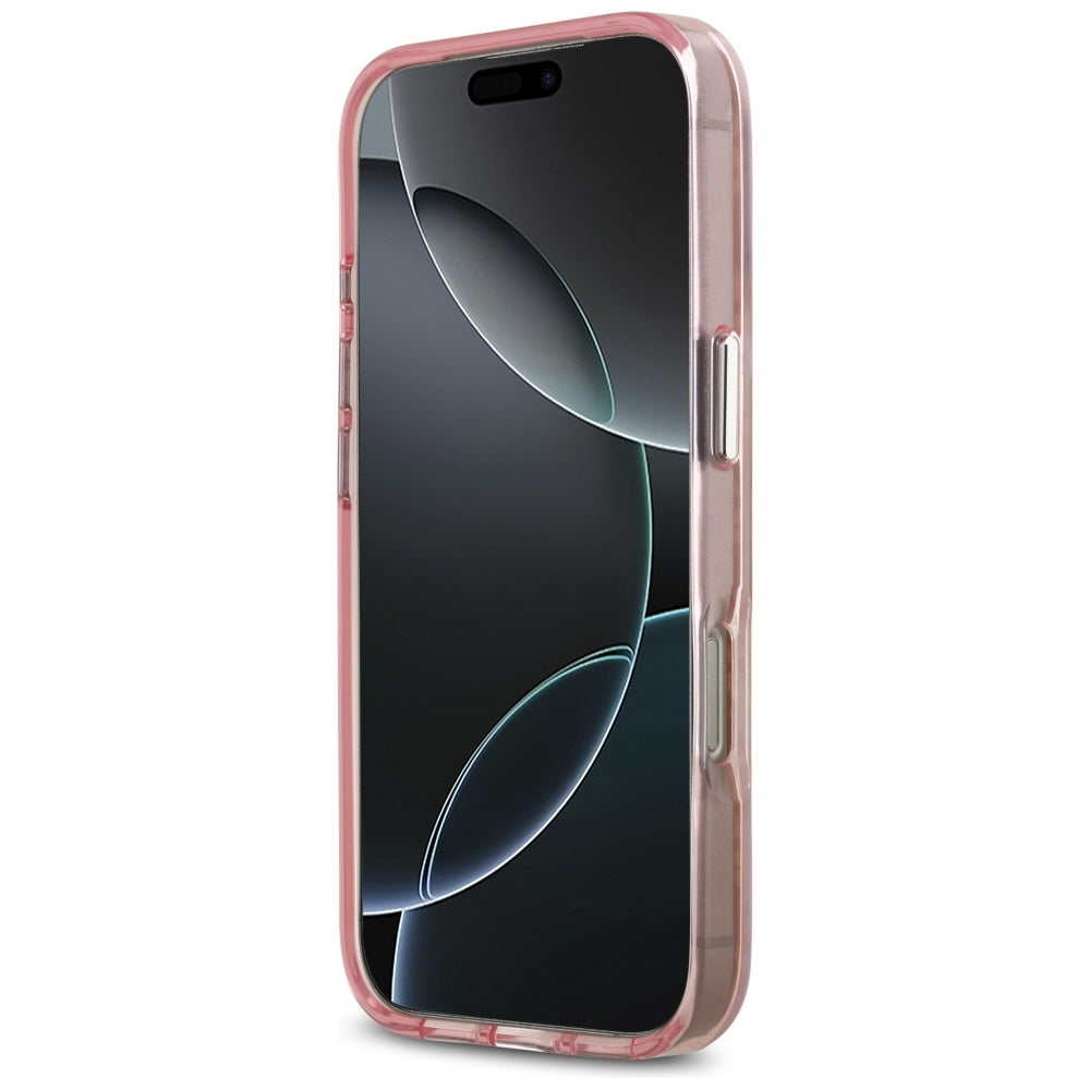 Karl Lagerfeld IML Choupette Head Logo MagSafe Case for iPhone 17 Pro Max (roosa)