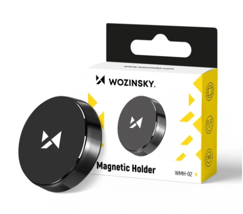 Autohoidik Wozinsky armatuurile magnet WMH-02 (must)