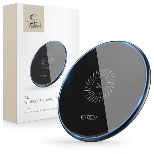Tech-Protect Juhtmevaba Laadija QI15W-C1 15W (must)