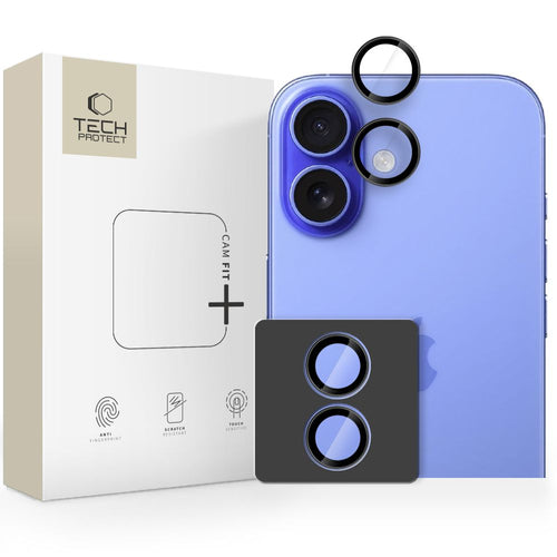 Kaitseklaas Tech-Protect tagakaamerale iPhone 17 (must)