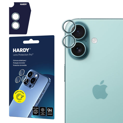 Kaitseklaas 3mk HARDY tagakaamerale iPhone 17 (roheline)