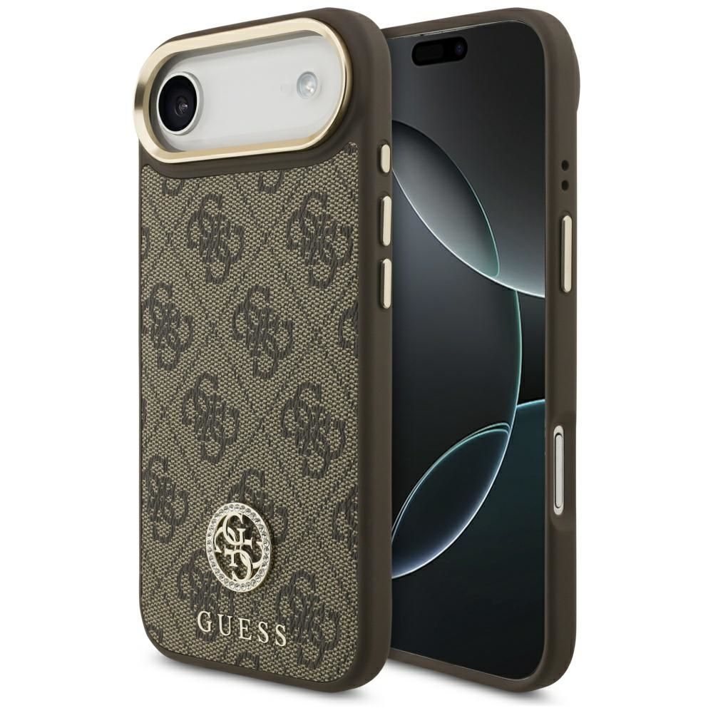 Guess MagSafe Ümbris GUHMP17MP4GRMDEW iPhone 17 Air (pruun)
