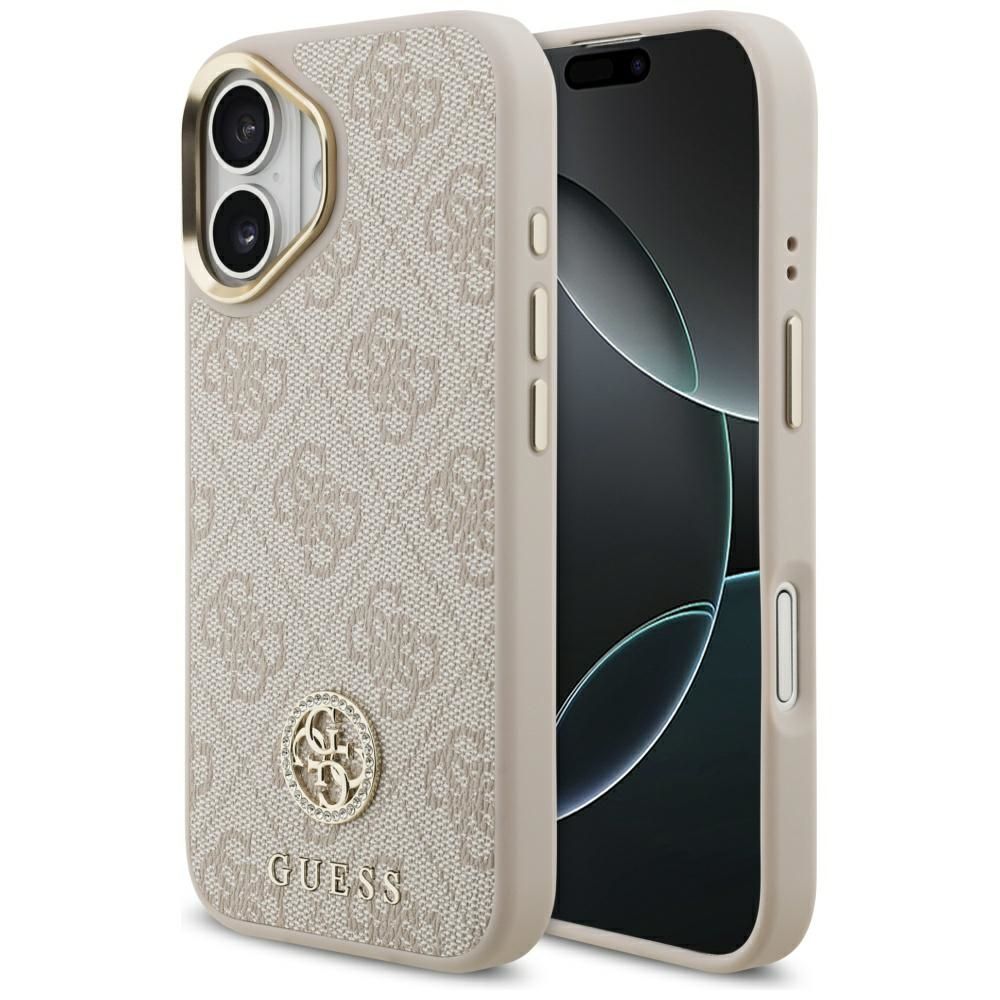 Guess MagSafe Ümbris GUHMP17SP4GRMDEP iPhone 17 (roosa)