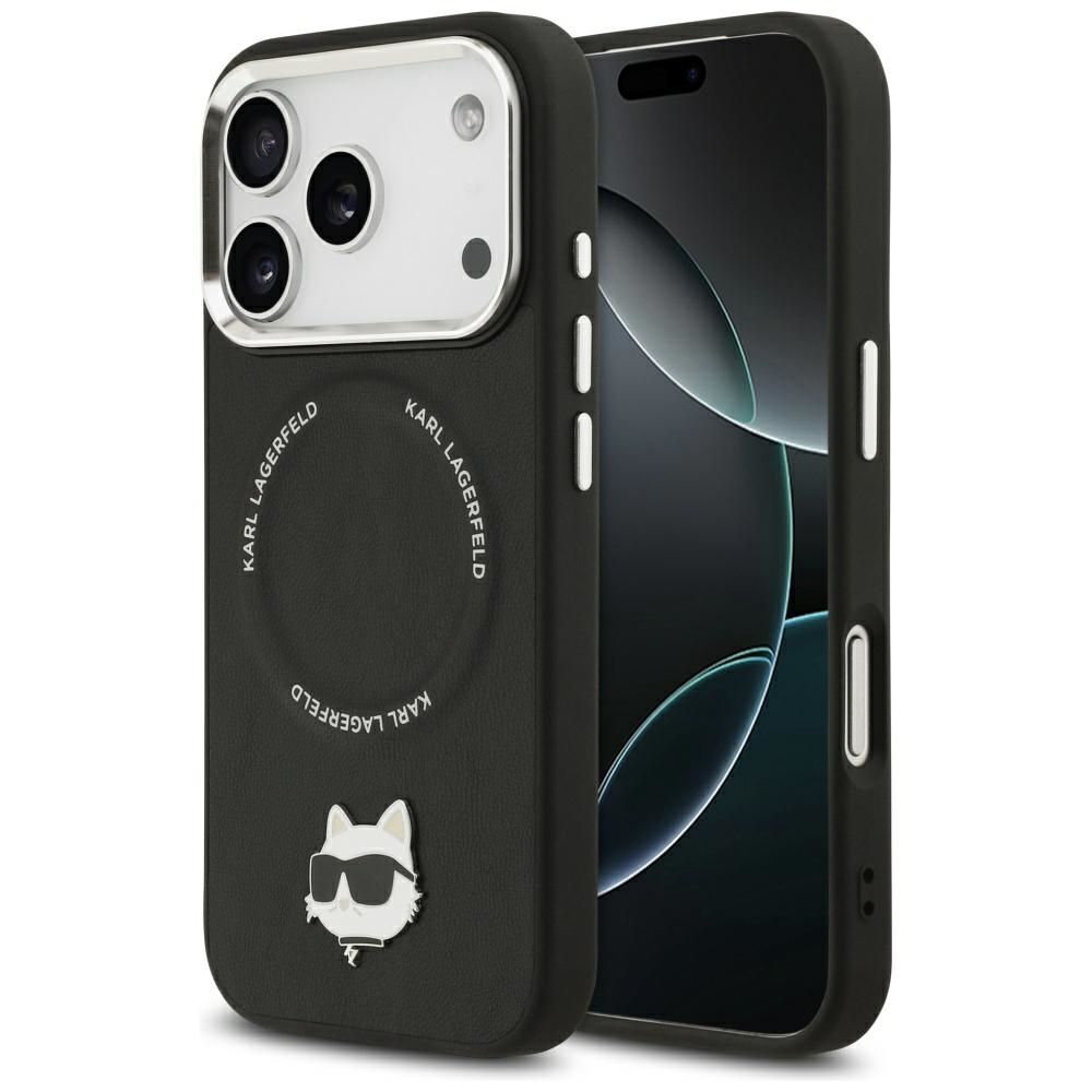 Karl Lagerfeld MagSafe Ümbris KLHMP17LPSMLRCHK Iphone 17 Pro (must)