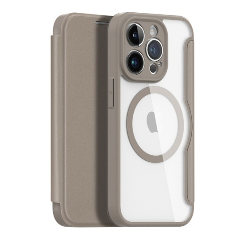 Ümbris kaanega Dux Ducis "Skin X Pro" iPhone 14 Plus (beez)