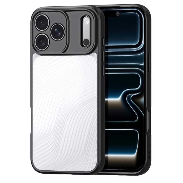 Ümbris Dux Ducis Aimo Apple iPhone 17 Pro Max (läbipaistev / must)
