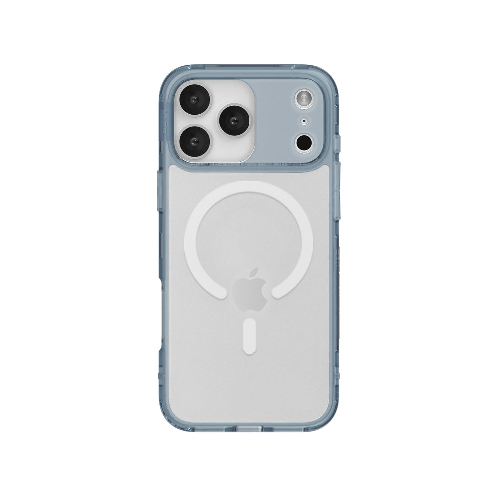 Ümbris Ples Iphone 17 Pro Lepi Glim Magnetic Slate Harbor (läbipaistev / hall )