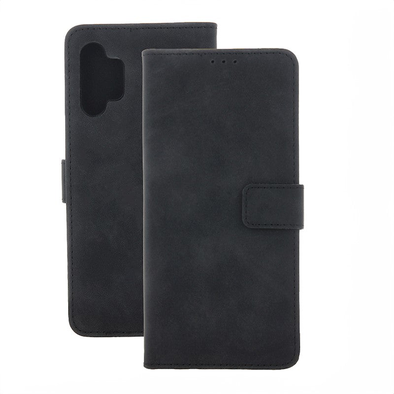 Ümbris Smart Velvet Samsung Galaxy S9 Plusile (must)