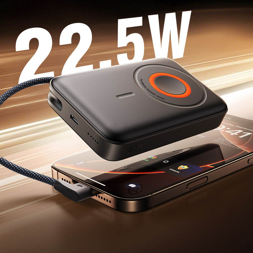 Akupank Joyroom Magsafe JR-PBM02 22.5W 10000mAh 3in1 (must)