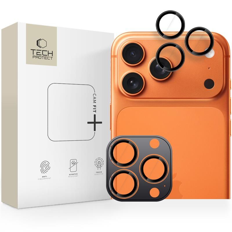 Kaitseklaas Tech-Protect tagakaamerale iPhone 14 Pro/ 14 Pro Max/ 15 Pro/ 15 Pro Max/ 16 Pro/ 16 Pro Max/ 17 Pro/ 17 Pro Max (must)