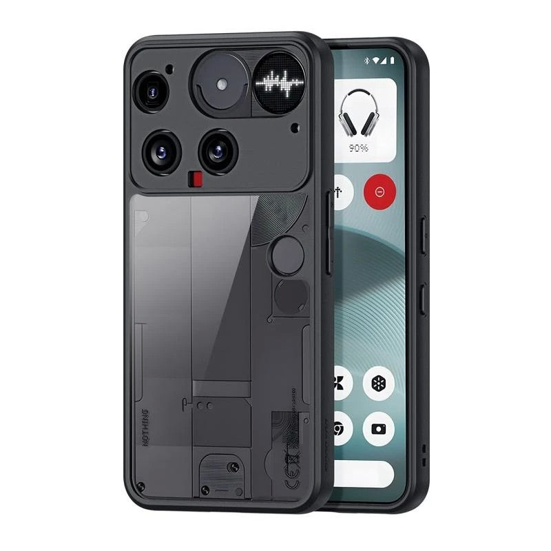 Ümbris Dux Ducis Aimo Nothing Phone 3 (must/läbipaistev)