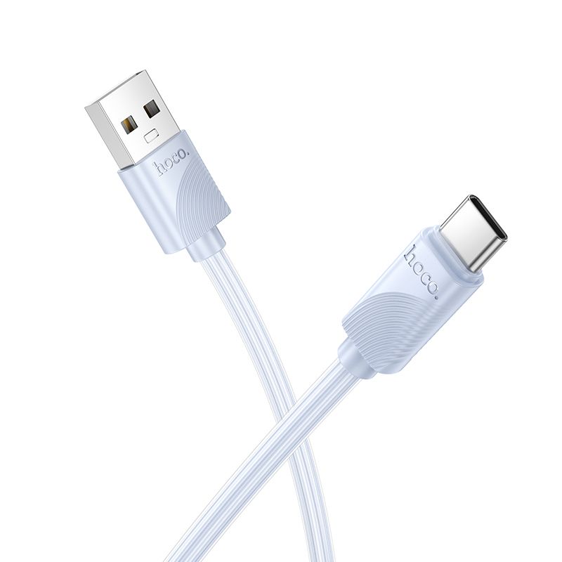USB juhe Hoco X114 3A USB-A to USB-C 1m (sinine)