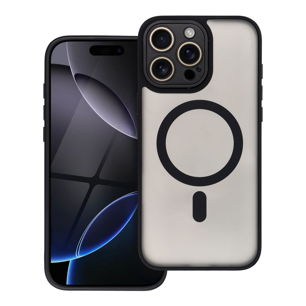 Silicone VARIETE MAG ümbris Samsung S25 FE (must)