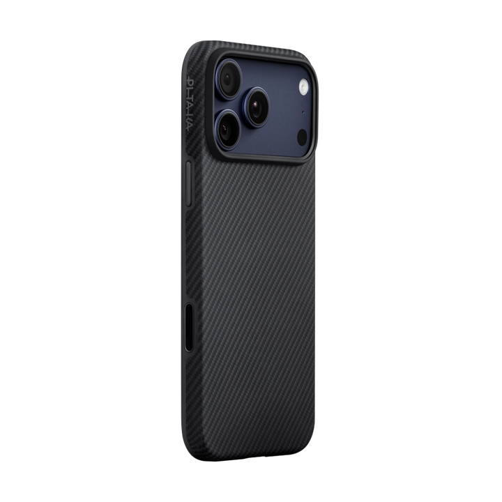 Ümbris Pitaka Aramid UltraGuard iPhone 17 Pro Max (must/hall)