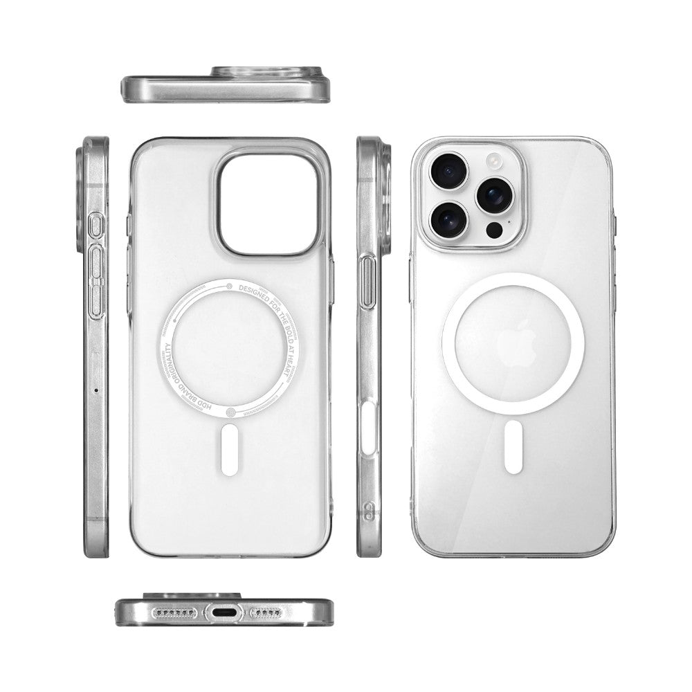 Ümbris HDD Clear MagSafe iPhone 16 Pro (hall)