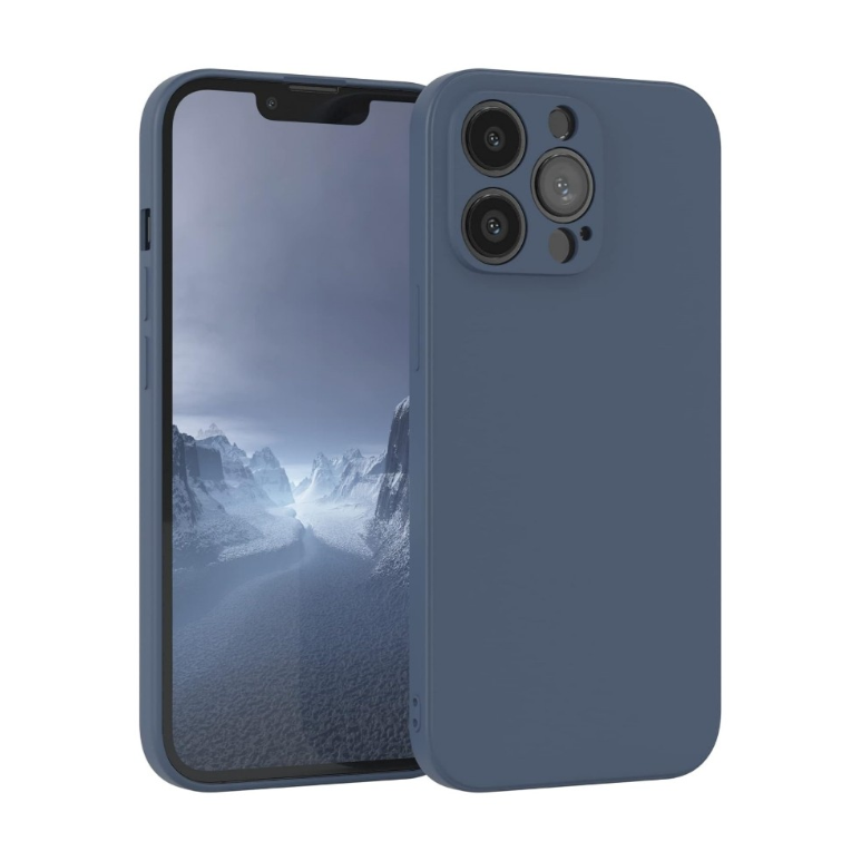 Silikoon Liquid Silicone 1.5mm Xiaomi Redmi Note 14 Pro 5G / Poco X7 (sinine)