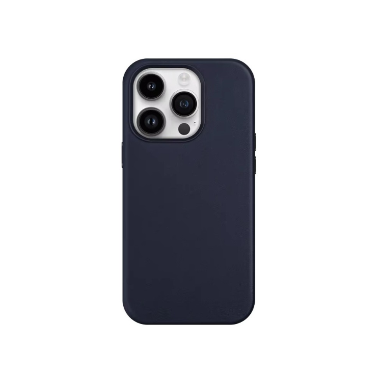 Ümbris Mag Leather Apple iPhone 16 (sinine)