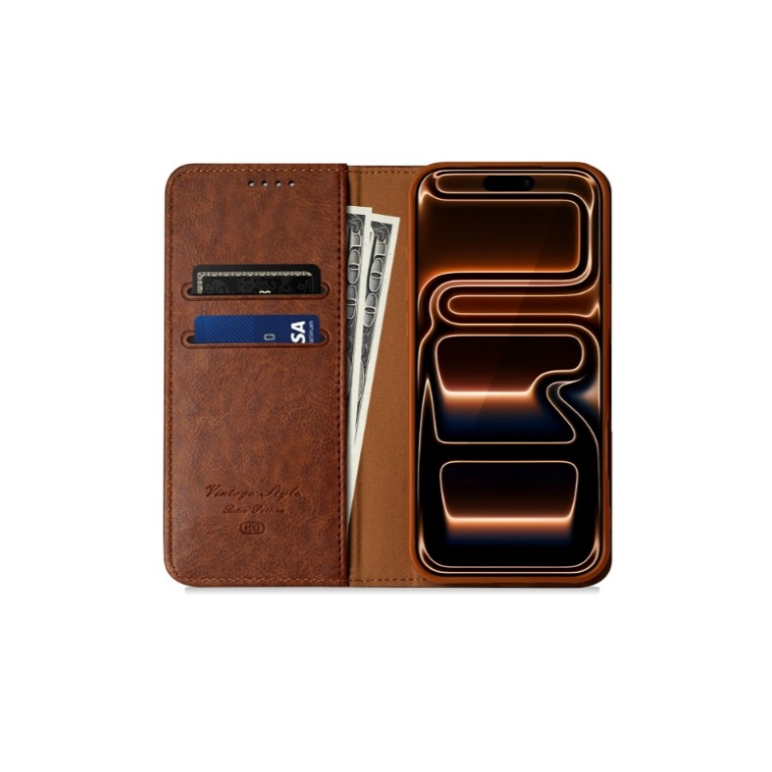 Ümbris kaanega HDD Clasp Wallet Case Samsung A56/ A36 (punane)