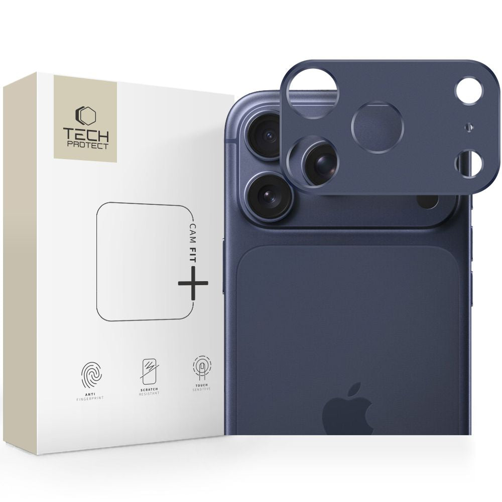 Kaameraäärise kaitse Camalloy tagakaamerale iPhone 17 Pro Max (sinine)
