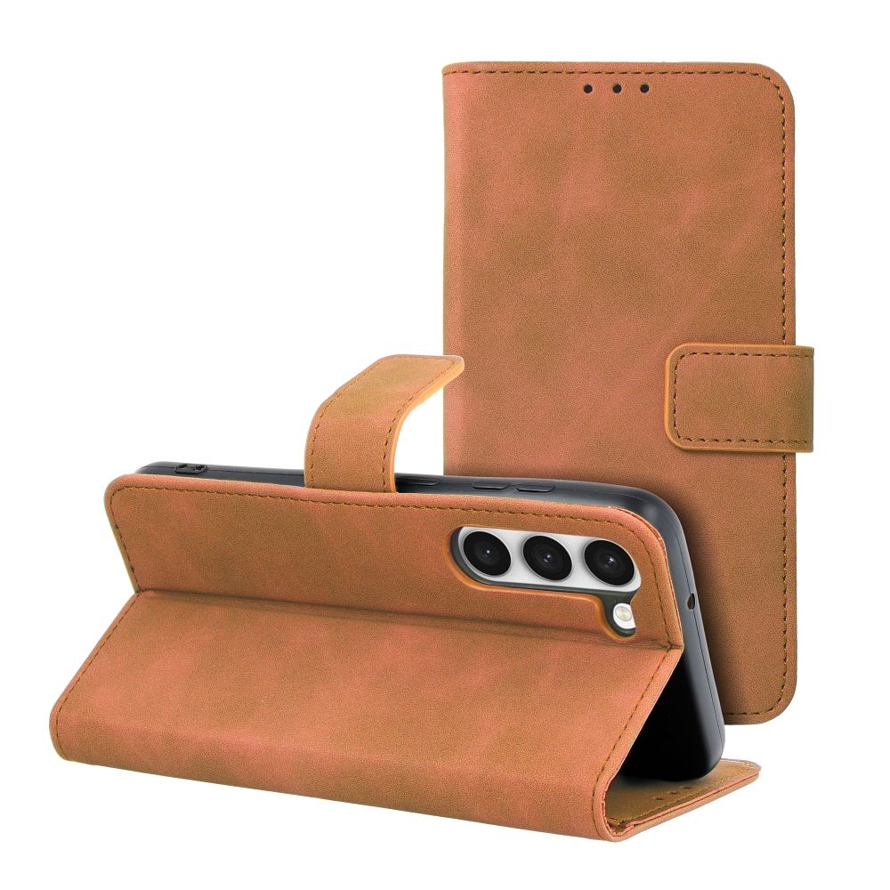 Ümbris kaanega TENDER Book Samsung Galaxy A33 (pruun)