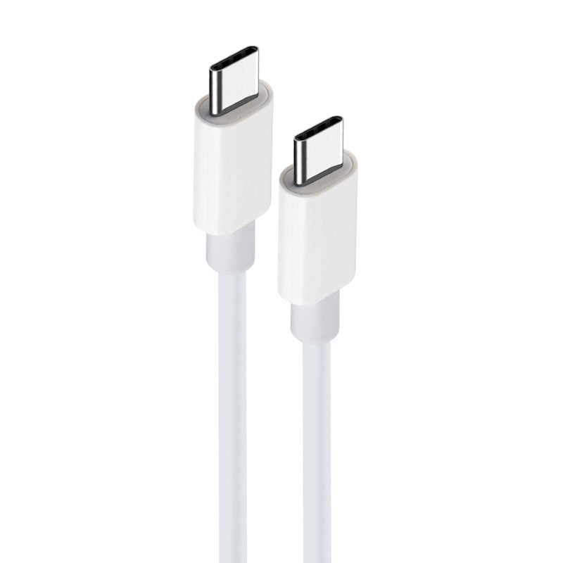USB juhe Maxlife MXUC-05 Type-C to Type-C 100W (1m / valge)