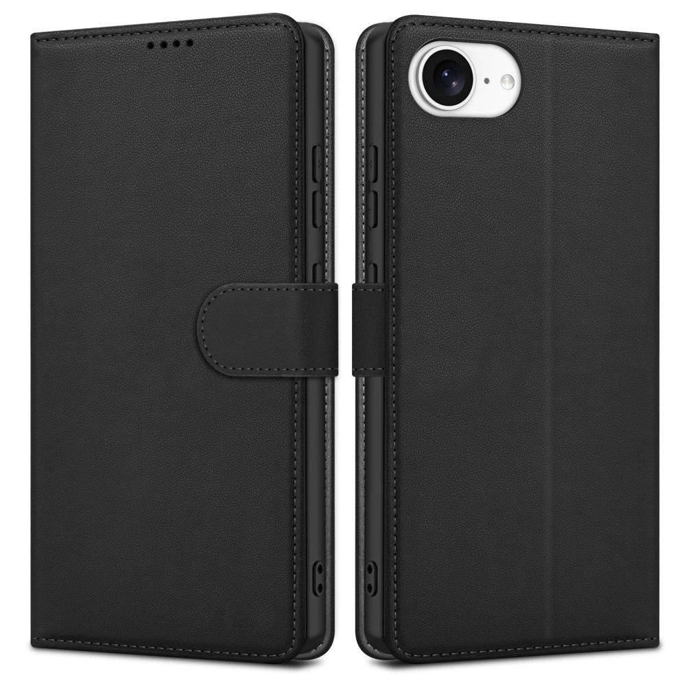 Ümbris kaanega Fancy Wallet Samsung A16 (must)