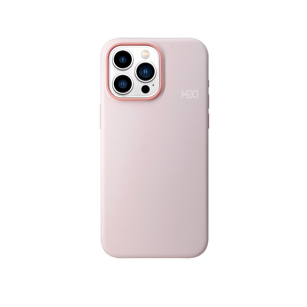 Ümbris HDD Silicone MagSafe Apple iPhone 13 / 14 (heleroosa)