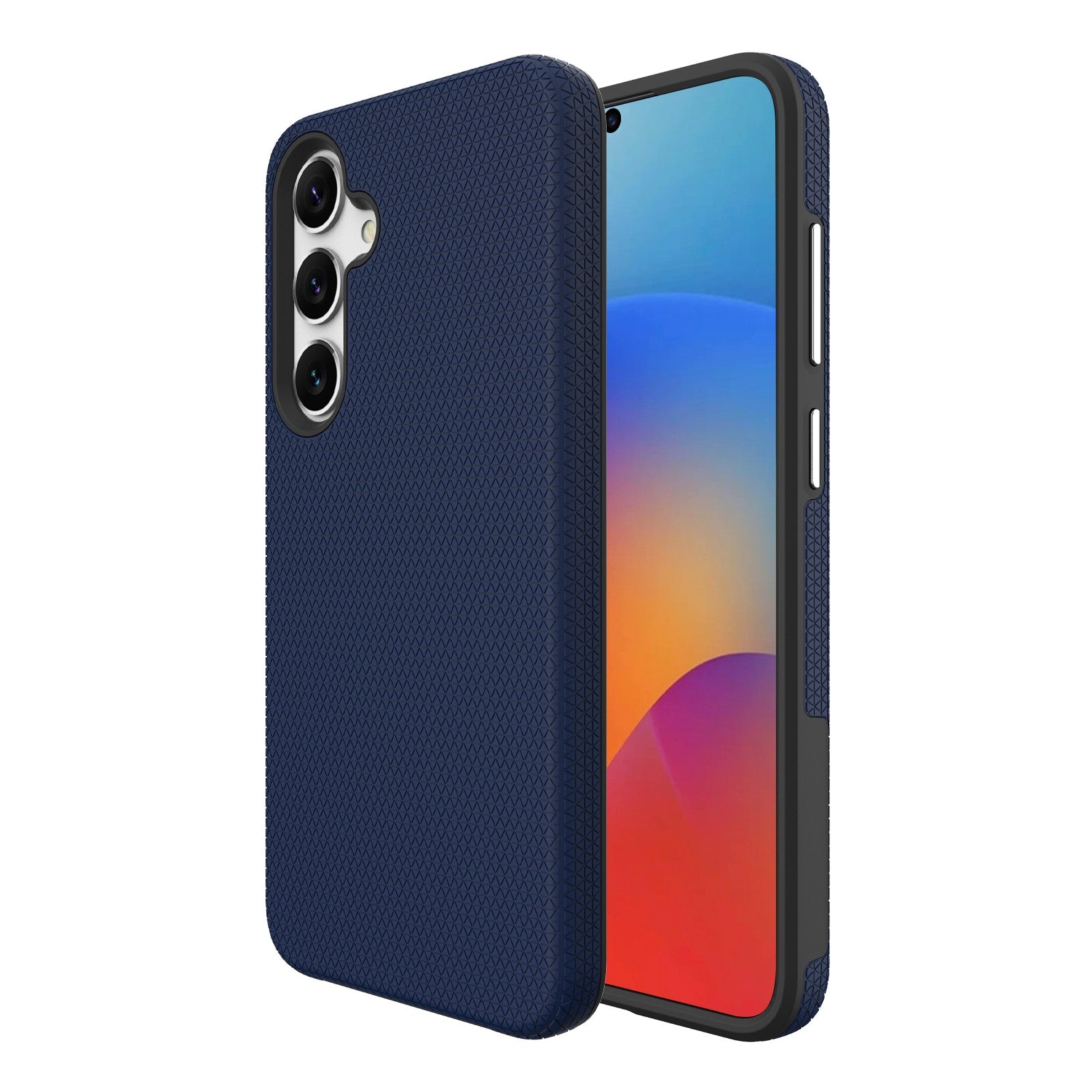 Ümbris Perfectionists Triangle Case Samsung G991 S21 5G (tumesinine)
