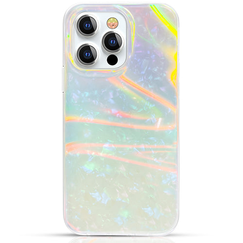 Ümbris Kingxbar Lucky Series luxurys iPhone 13 Pro (pearl-mint)