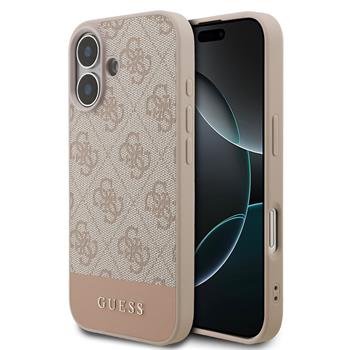 Guess Ümbris Guess PU 4G Stripe iPhone 17 (roosa)