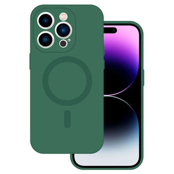 Ümbris Tel Protect MagSafe Silicone Case Apple iPhone 11 (roheline)