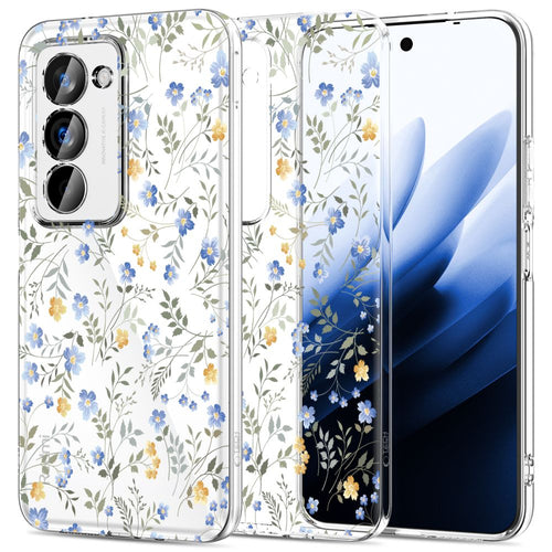 Ümbris Tech-Protect FlexAir Xiaomi Redmi 15C (läbipaistev / lilled)
