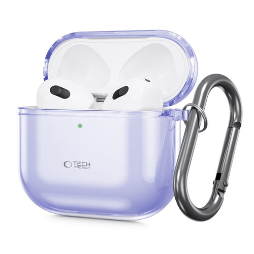 Kaitseümbris Tech-Protect FlexAir Apple Airpods 4 (lilla)