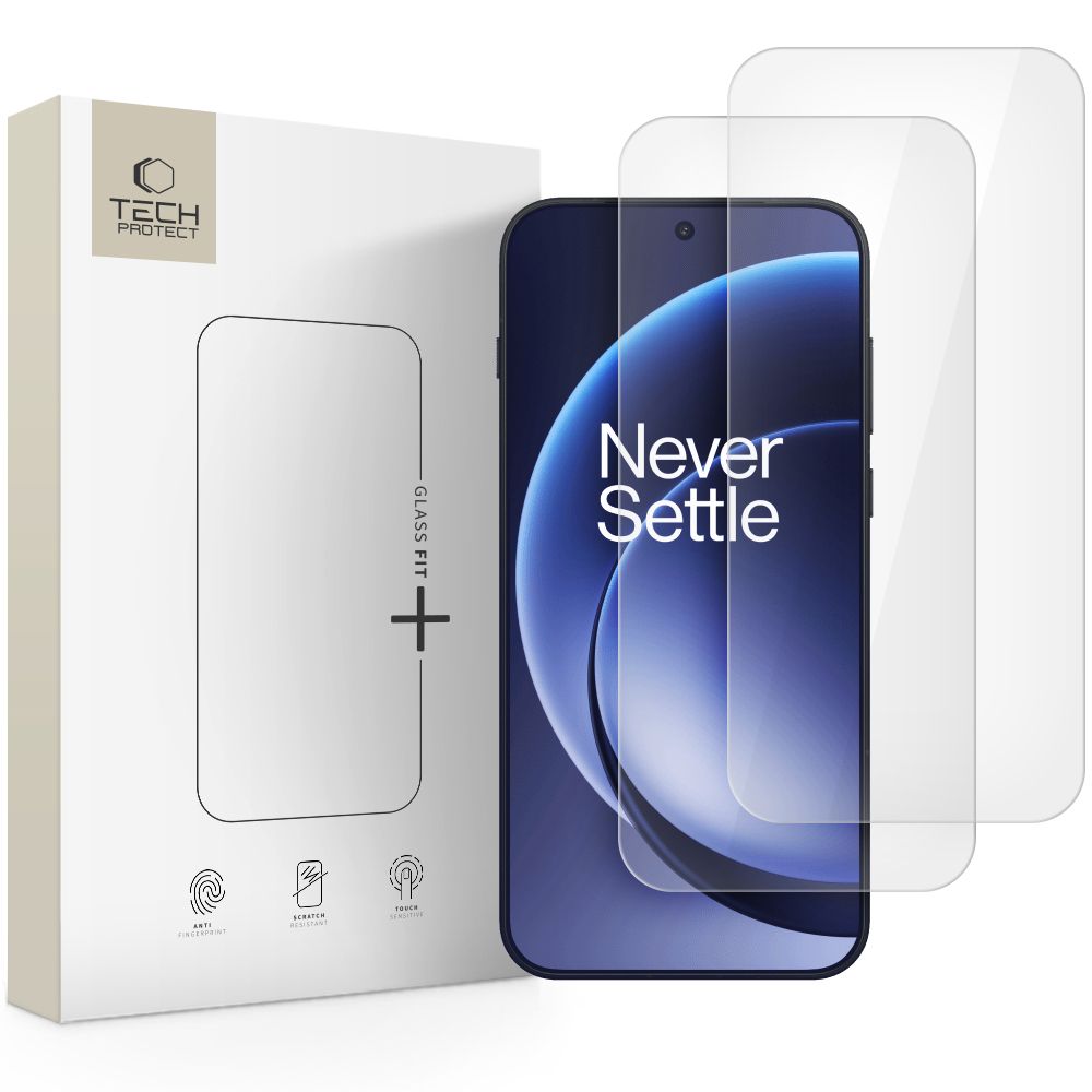 Kaitseklaas Tech-Protect Glass Fit+ OnePlus 15 (läbipaistev)