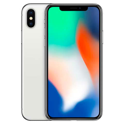 Telefon kasutatud Iphone X 64GB hõbe (aku 81%/Grade B) garantii 1a