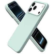 Silikoon Ringke Magnetic MagSafe iPhone 17 (mündiroheline)