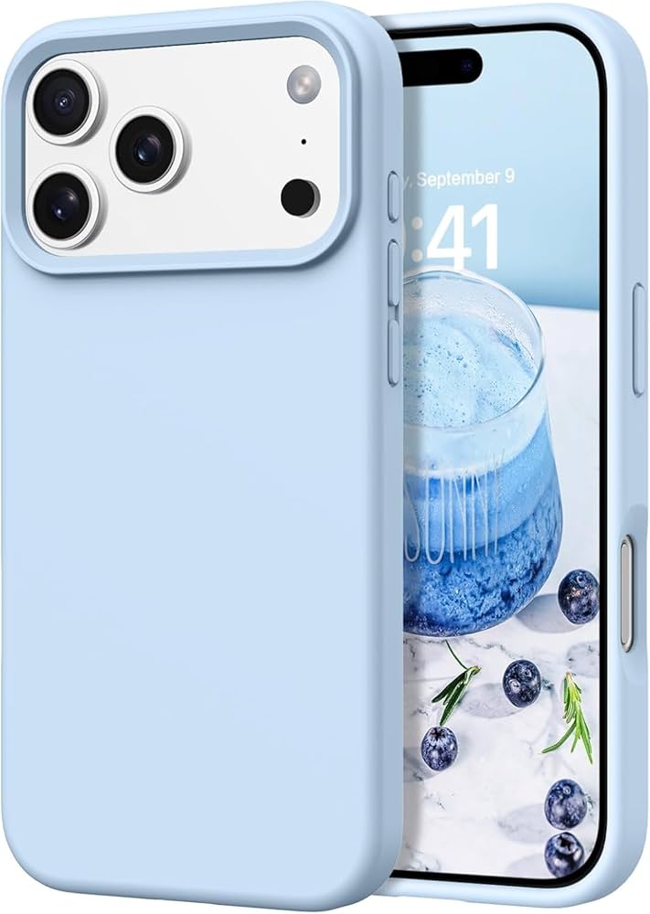 Silikoon Roar Cloud Skin iPhone 17 Pro / 18 Pro (helesinine)