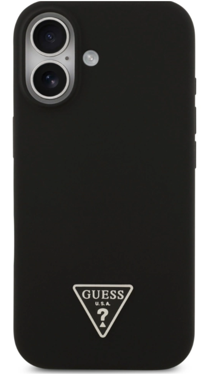 Guess Silicone Triangle Logo MagSafe Case for iPhone 17 (must)