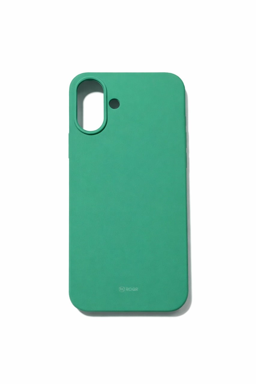 Silikoon Roar Colorful Jelly Case Apple iPhone iPhone 16 Plus (roheline)