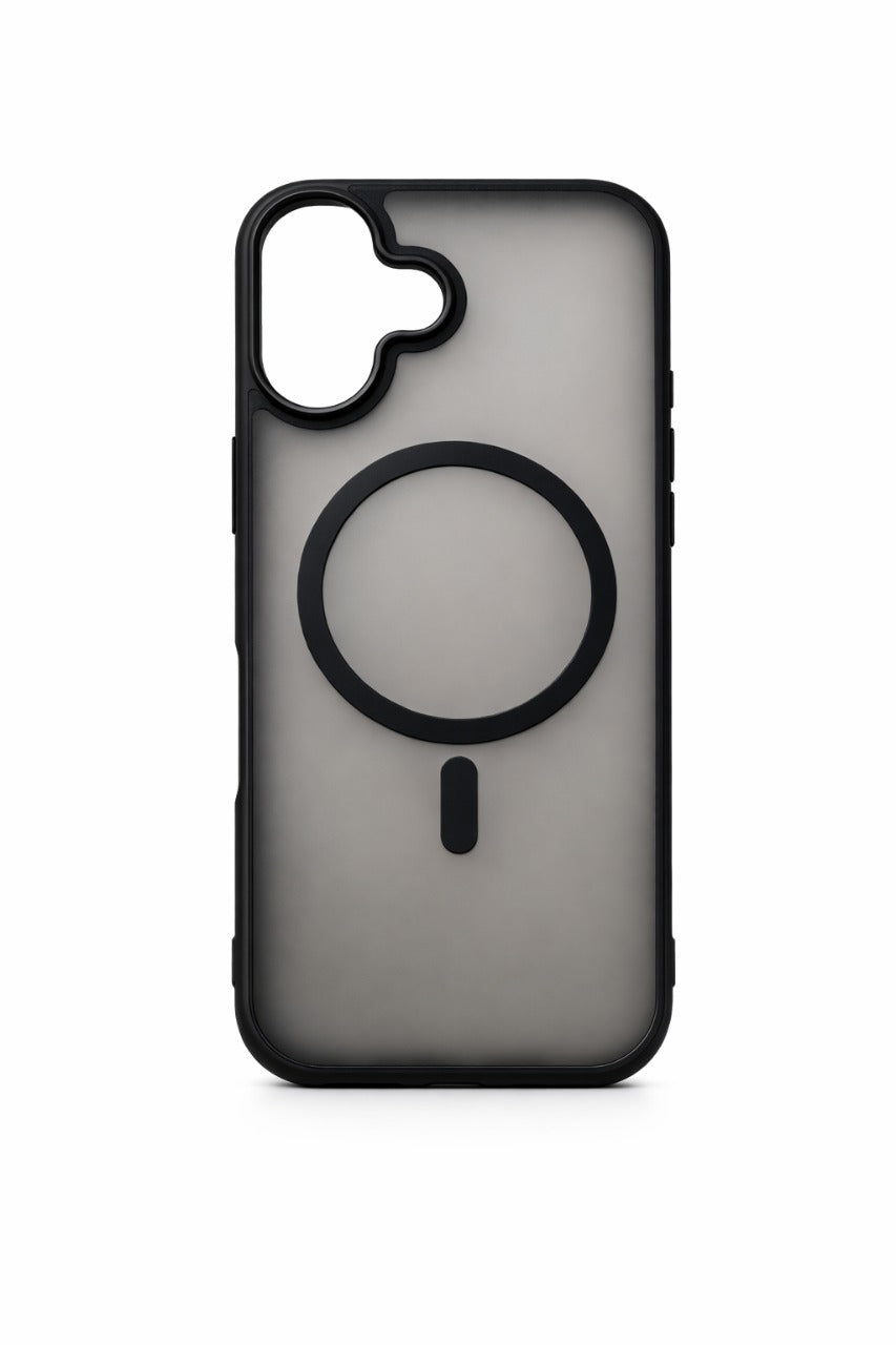 Ümbris Reach Matte MagSafe Apple iPhone 17 (läbipaistev / must)